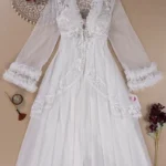 موديل صباحيه طويل كود 7032