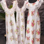 موديل بيبي دول ستان طويل مشجر كود 4136