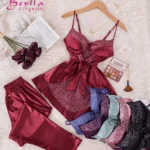 بيجامه بنطلون قطعتين كود 4075